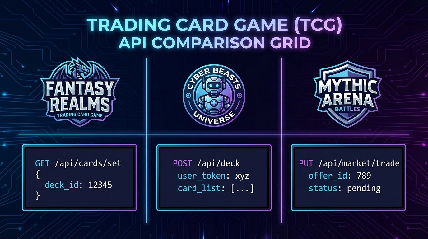10 Trading Card Game APIs Compared (2026)